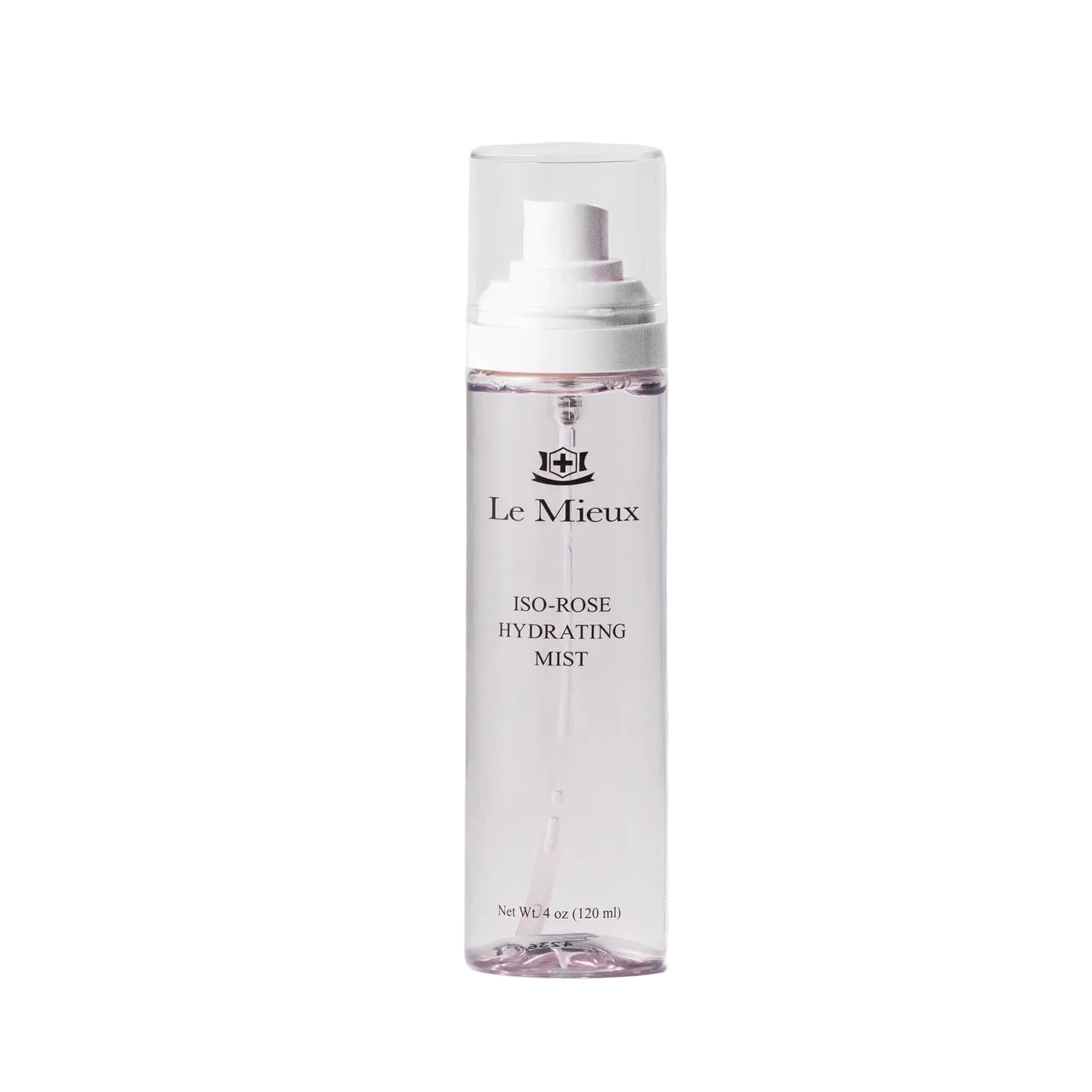 Le Mieux Iso-Rose Hydrating Mist on white background