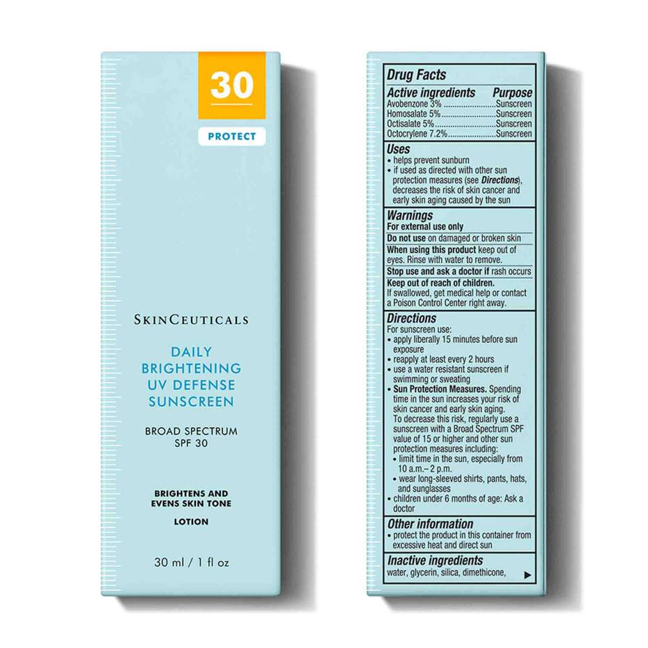 SkinCeuticals Daily Brightening UV Defense Sunscreen SPF 30 Sunscreen SkinCeuticals