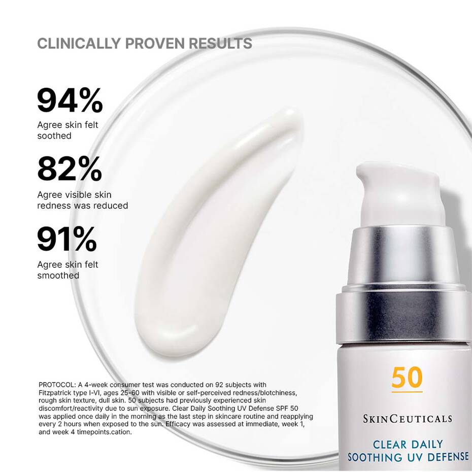 SkinCeuticals Clear Daily Soothing UV Defense Sunscreen SPF 50 Sunscreen SkinCeuticals