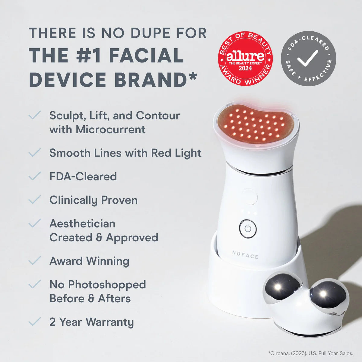 NuFACE TRINITY+ Wrinkle Reducer Attachment