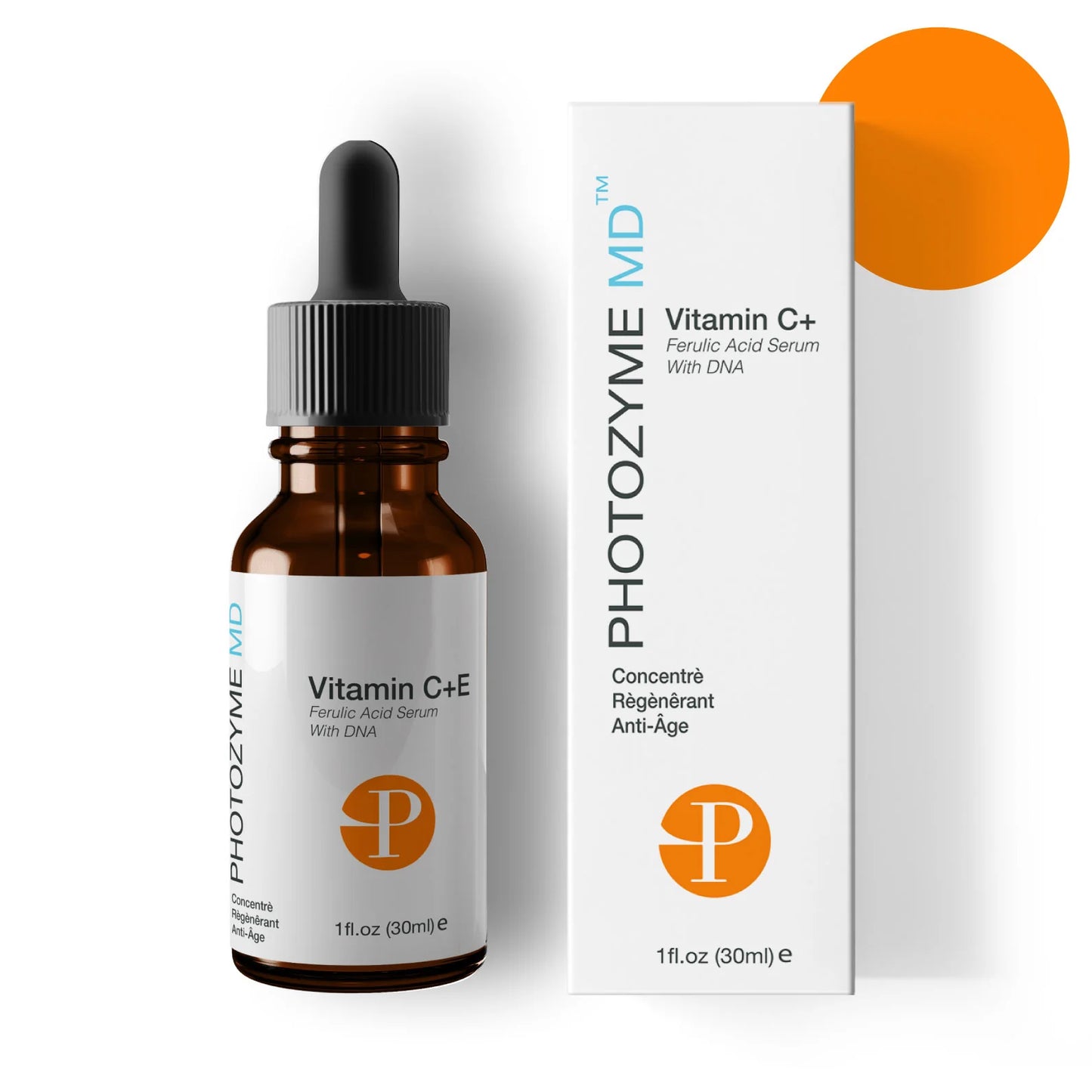 Photozyme MD Vitamin C+E Ferulic Acid Serum with DNA