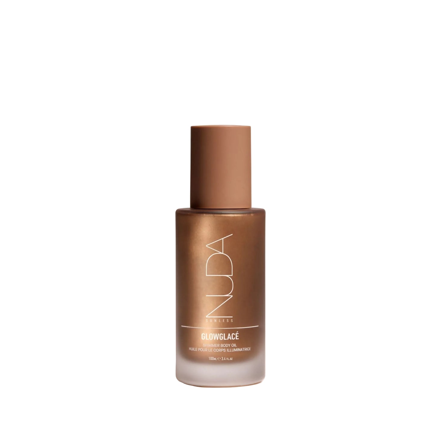 NUDA GlowGlacé. on white background