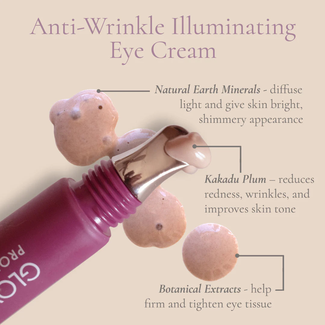 GLOWBIOTICS Anti-Wrinkle Illuminating Eye Cream
