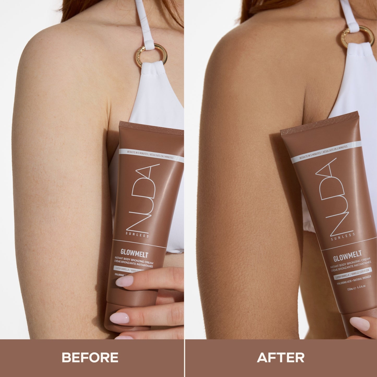 Nuda GlowMelt - Instant Body Bronzing Cream