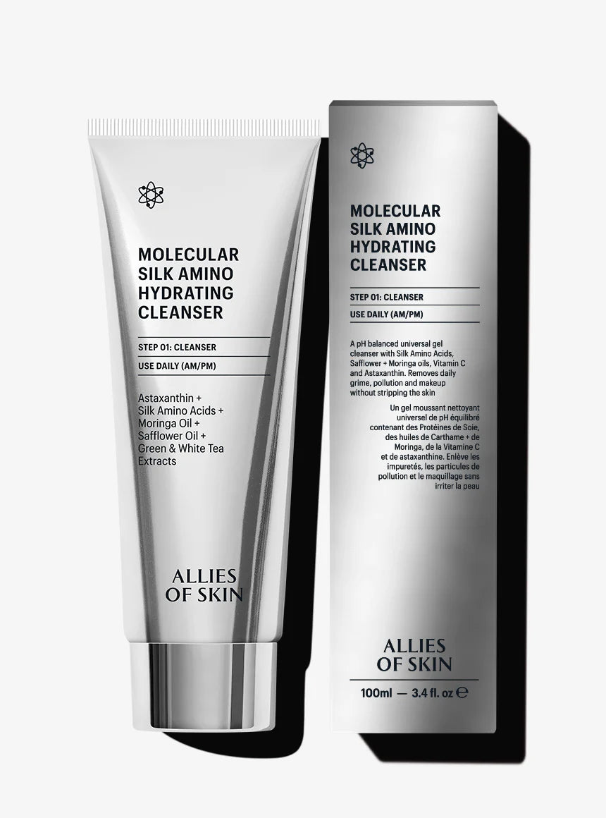 Allies of Skin Molecular Silk Amino Hydrating Cleanser Facial Cleansers Allies of Skin