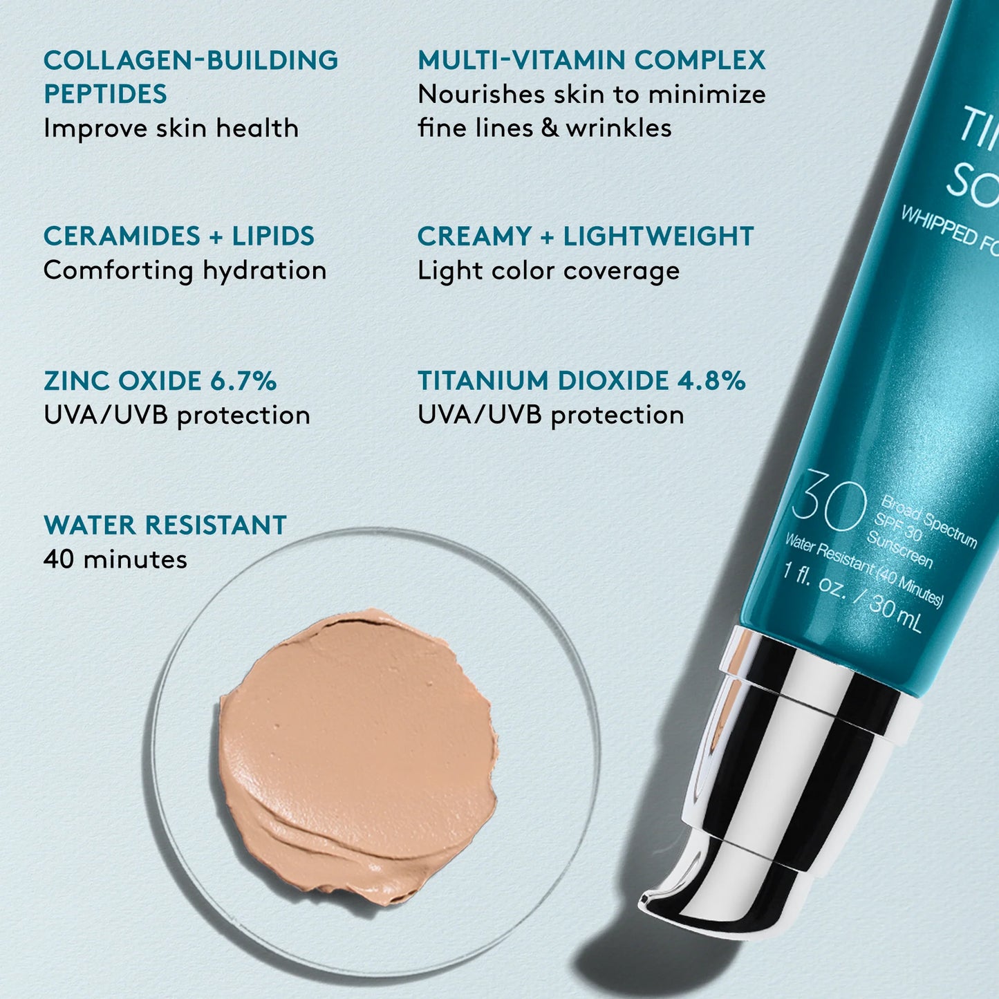 Colorescience Sunforgettable Tint du Soleil Whipped Mineral Foundation SPF 30