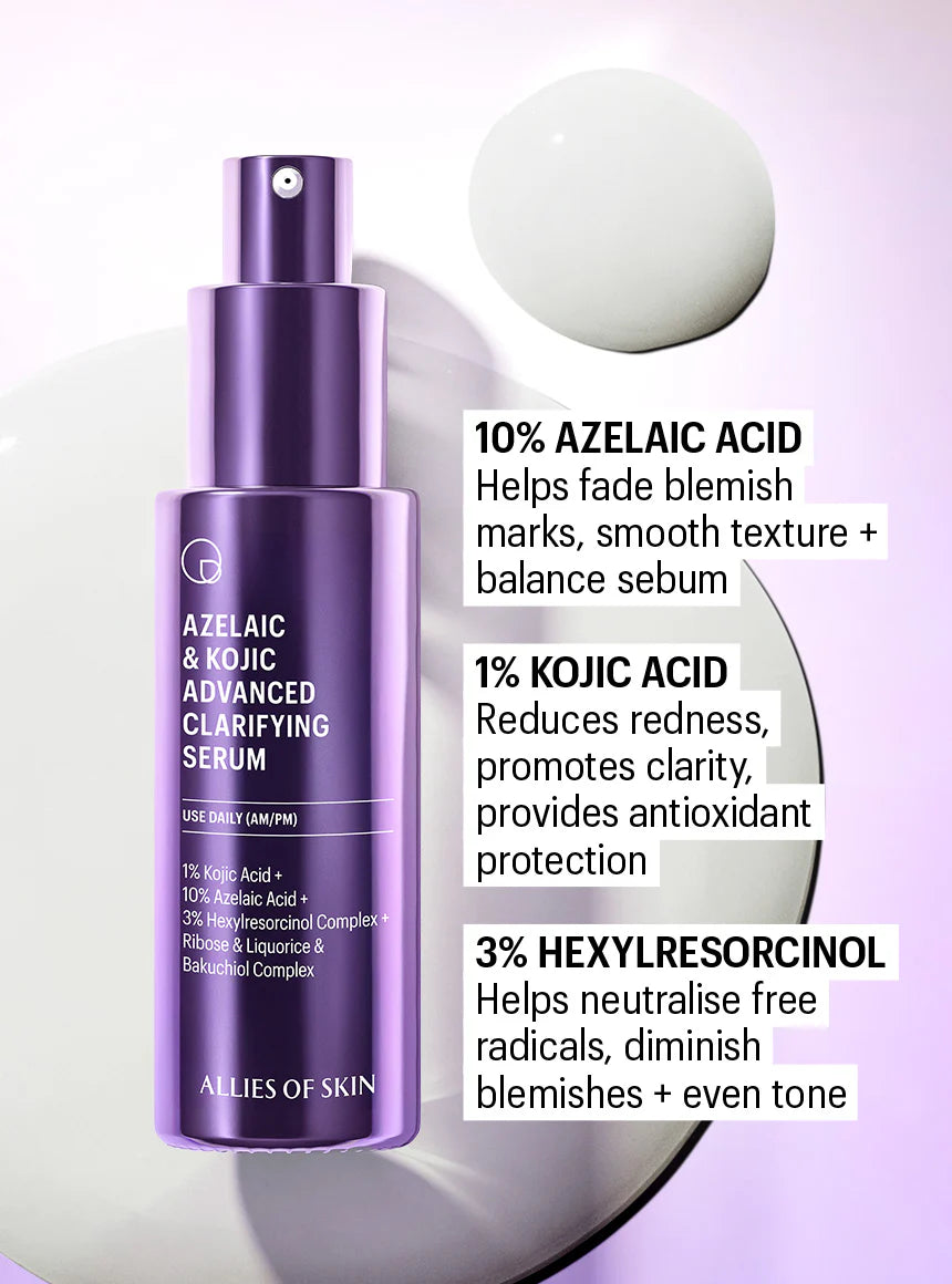 Allies of Skin Azelaic & Kojic Advanced Clarifying Serum Clarifying Serum Allies of Skin