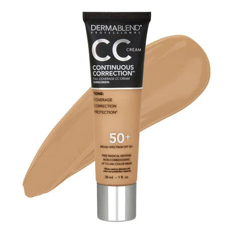 Dermablend Continuous Correction CC Cream SPF 50+ CC Cream Dermablend