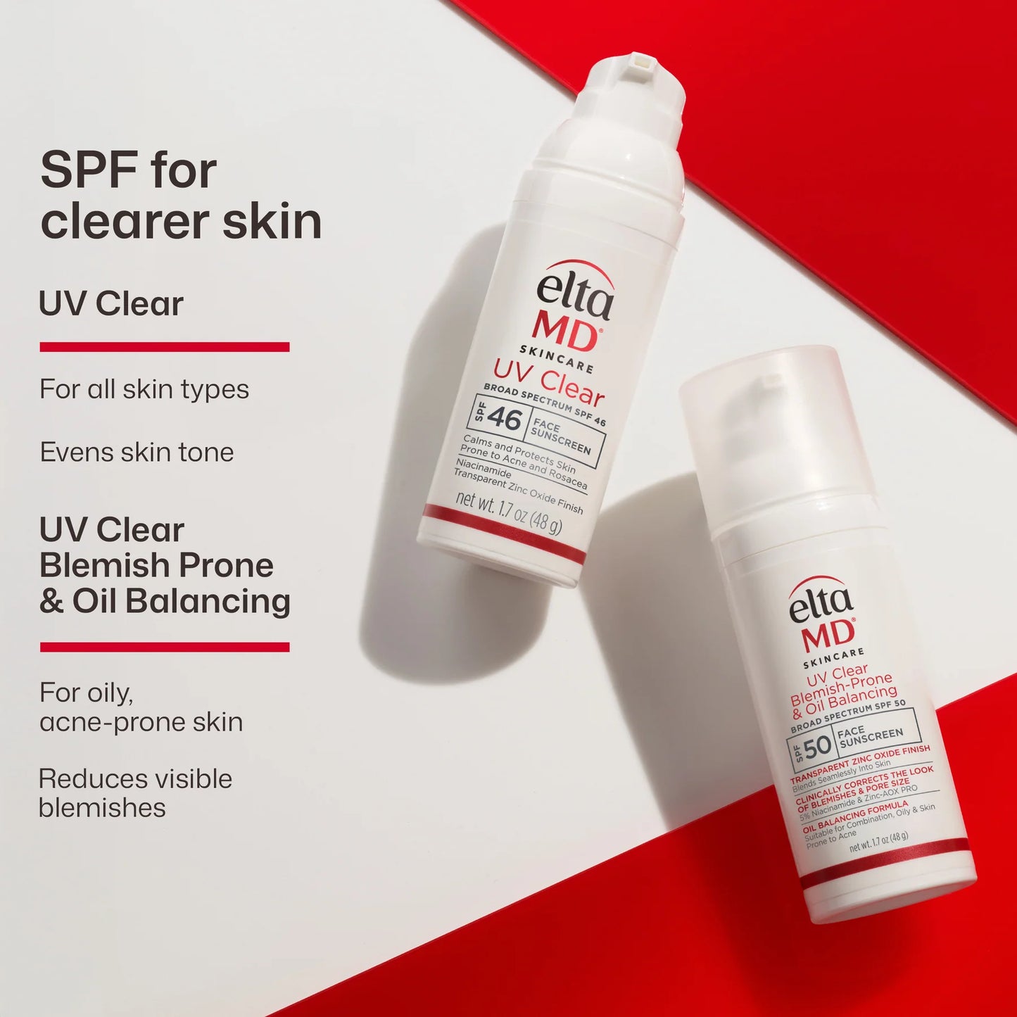 EltaMD UV Clear Blemish-Prone & Oil Balancing SPF 50