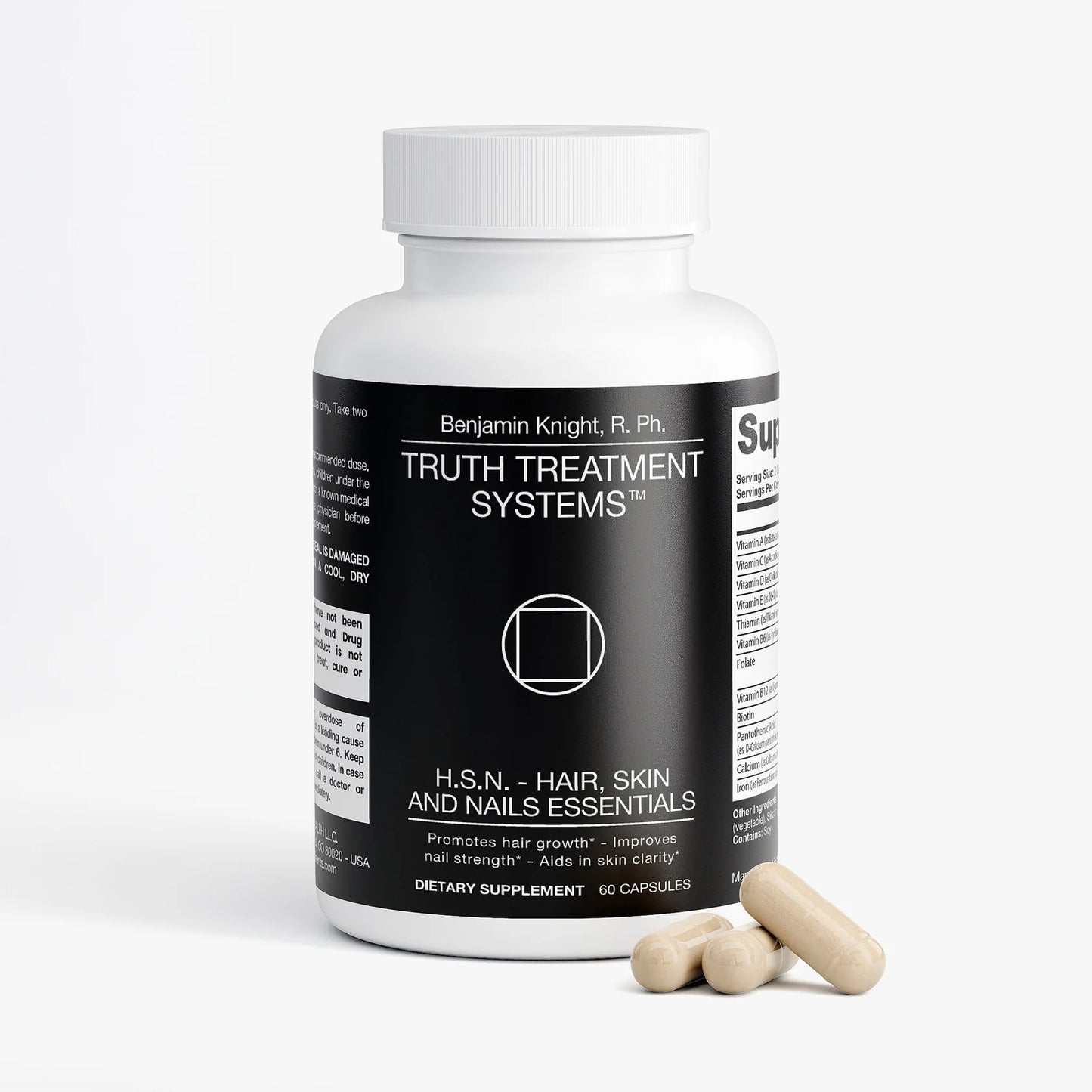 Truth Treatment Systems H.S.N. - Hair, Skin and Nails Essentials