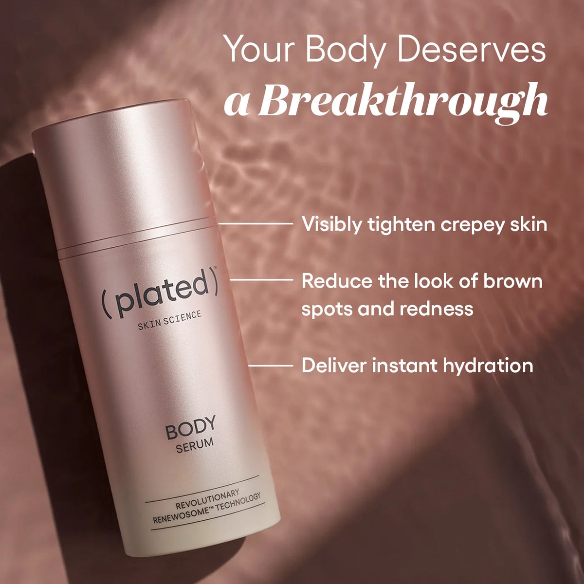 Plated Skin Science BODY Serum