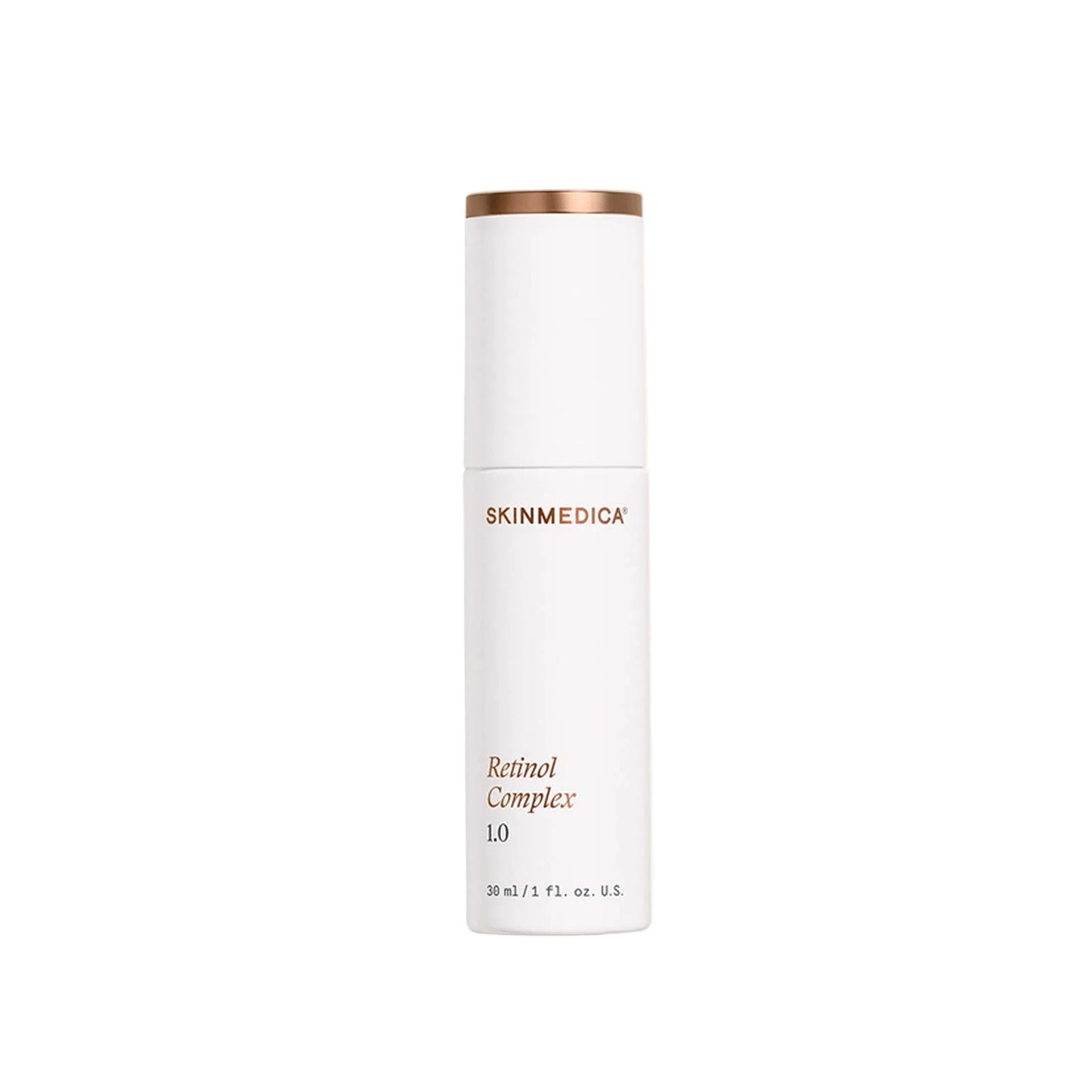 SkinMedica Retinol Complex 1.0 skincare product on a white  background