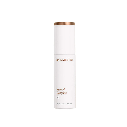 SkinMedica Retinol Complex 1.0 skincare product on a white  background