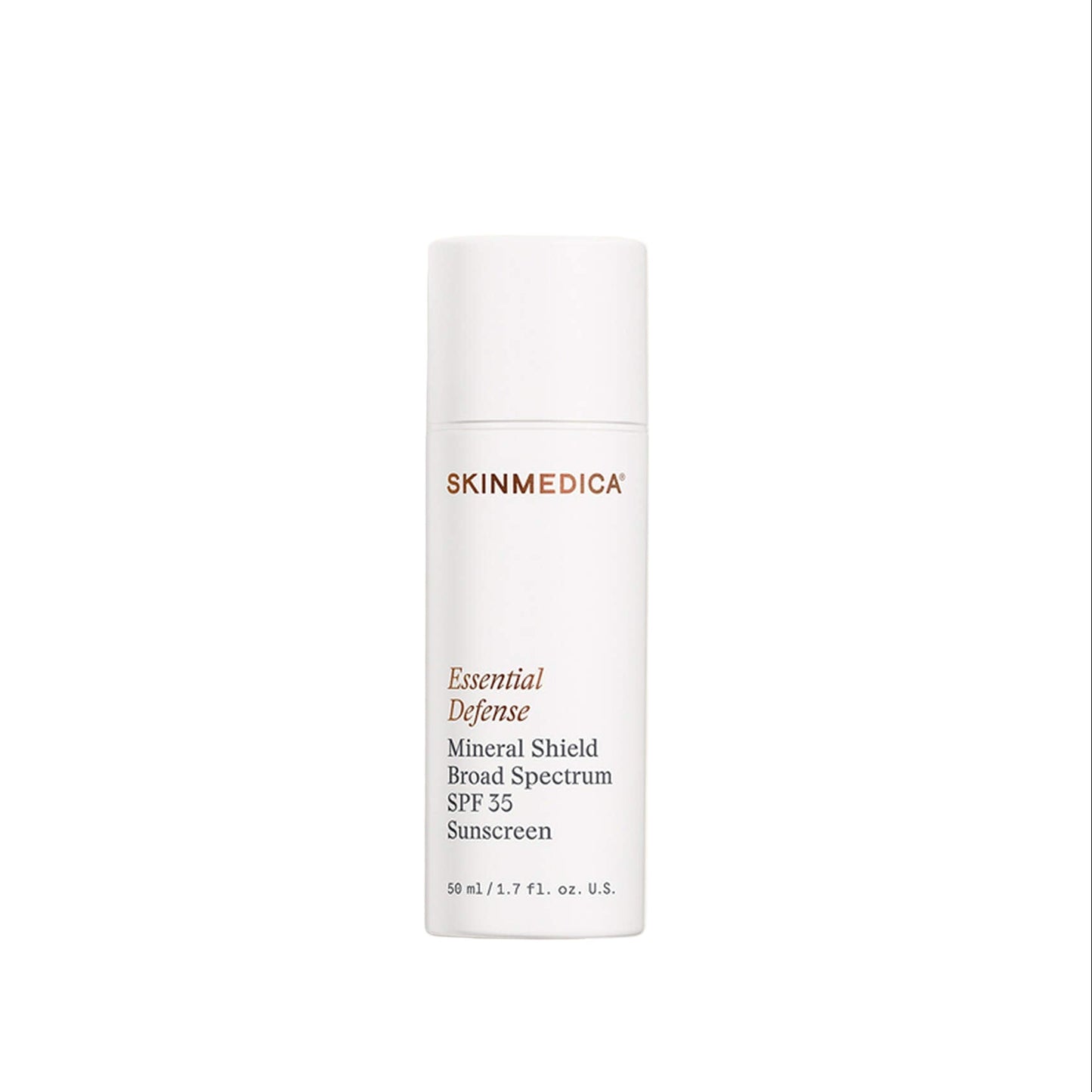 SkinMedica sunscreen bottle on a white background