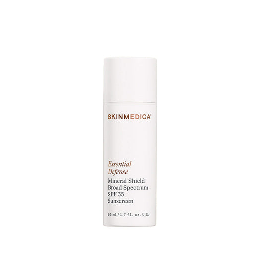 SkinMedica sunscreen bottle on a white background