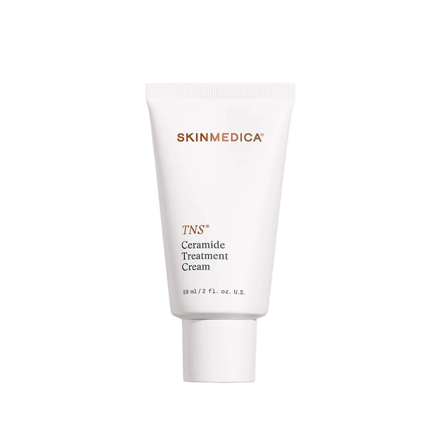 SKINMEDICA Ceramide Treatment Cream tube on a beige background