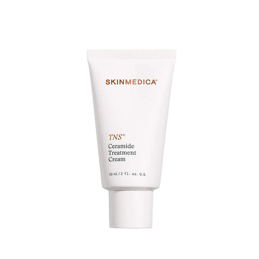 SKINMEDICA Ceramide Treatment Cream tube on a beige background