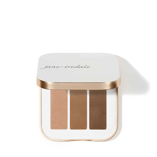 Jane Iredale PurePressed Eye Shadow Triple | Triple Cognac