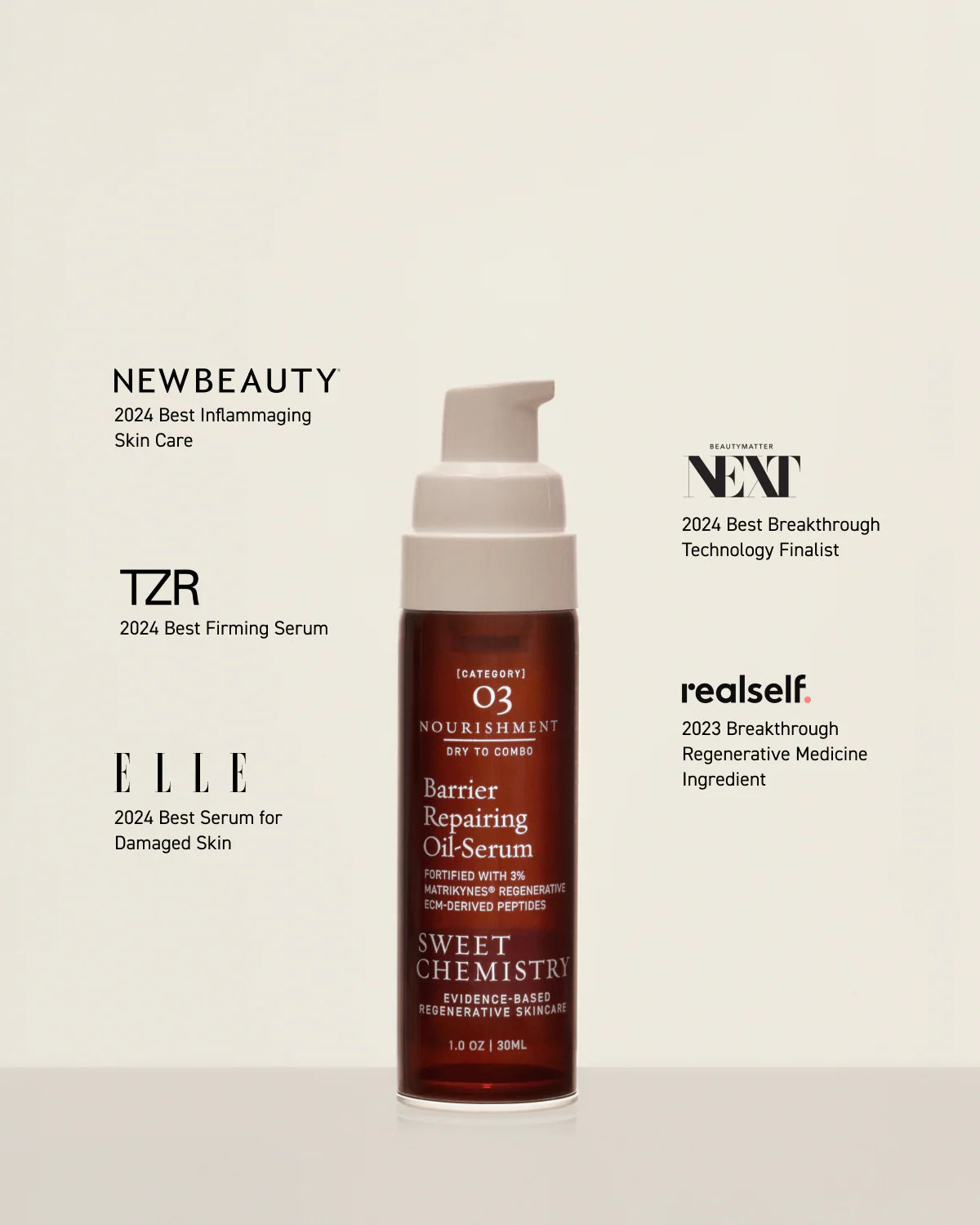 Sweet Chemistry Barrier Repairing Oil-Serum