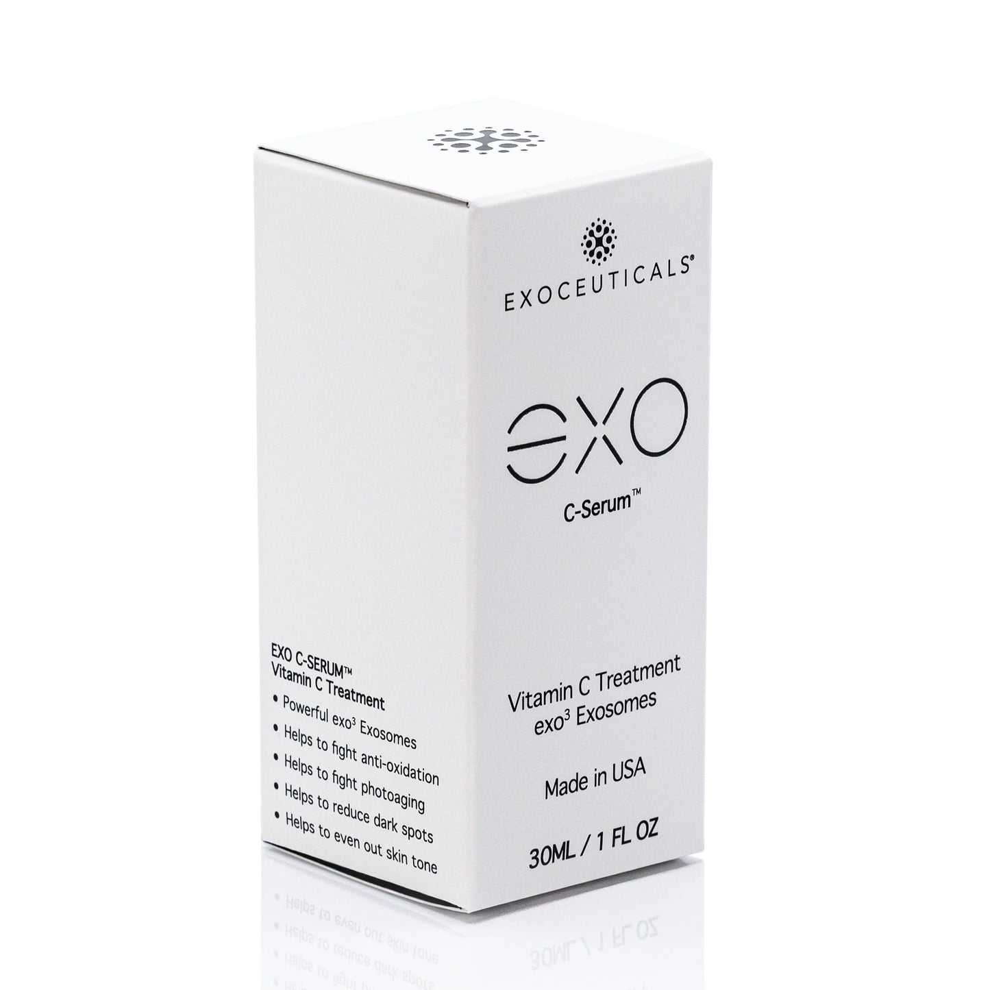 ExoCeuticals EXO C-Serum packaging on a white background