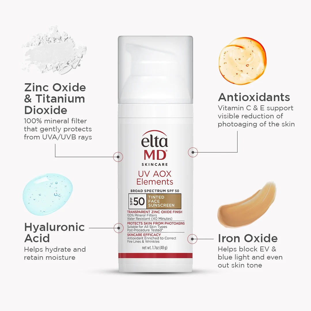 EltaMD UV AOX Elements Broad-Spectrum SPF 50 - Tinted