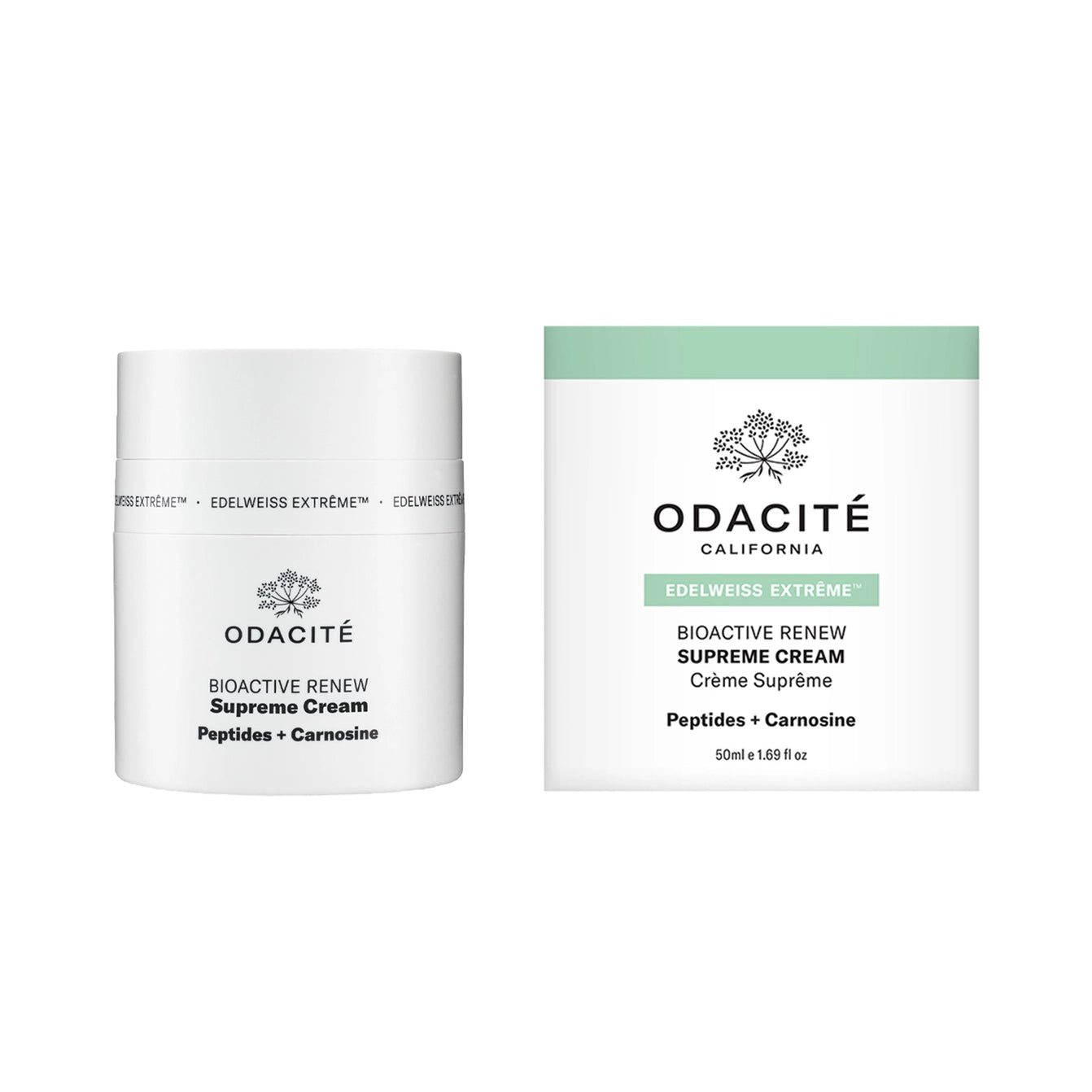 Odacité Bioactive Edelweiss Extrême® Supreme Cream Face Moisturizers Odacité