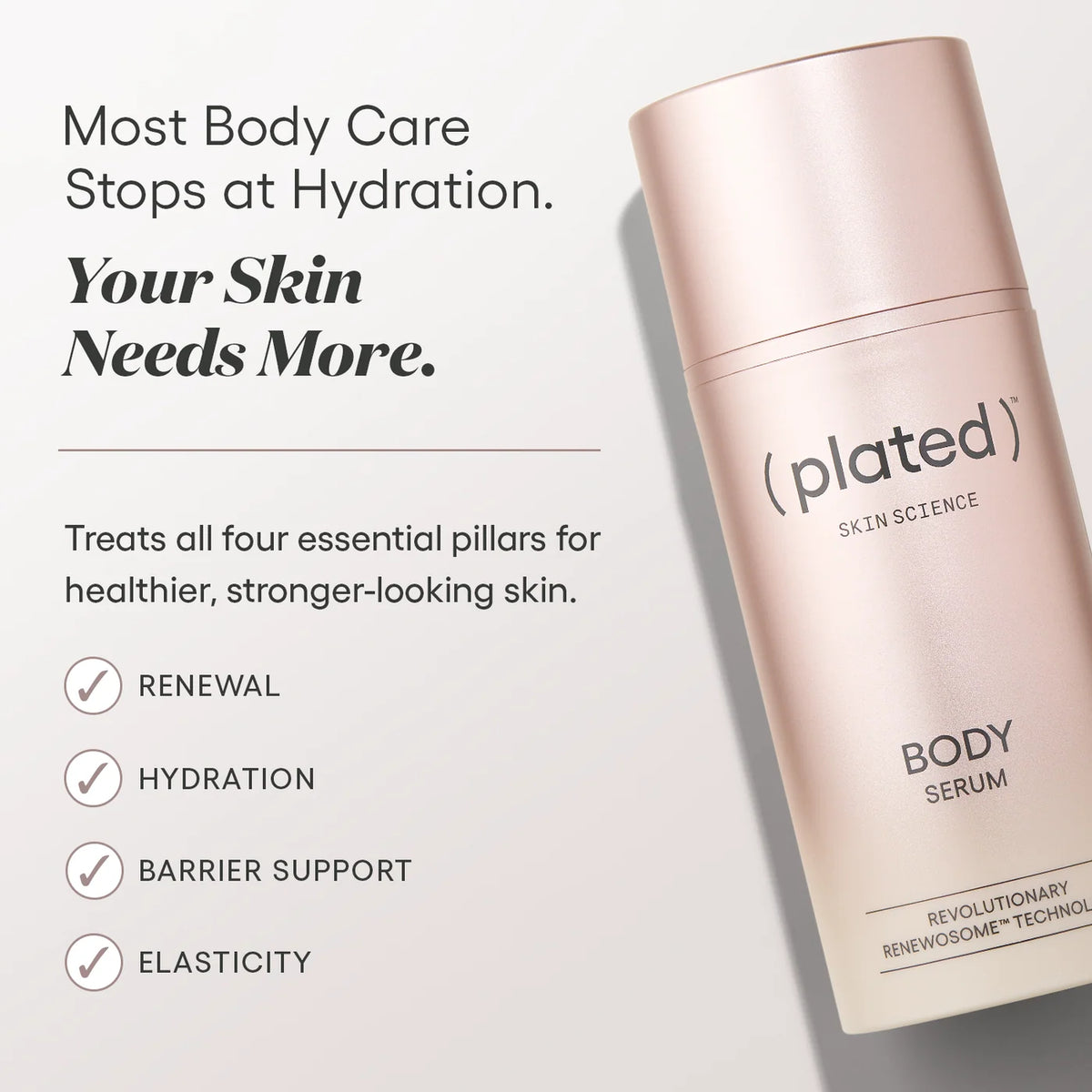 Plated Skin Science BODY Serum