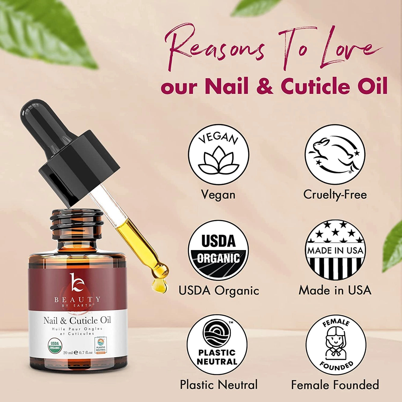 Beauty By Earth Nail & Cuticle Oil