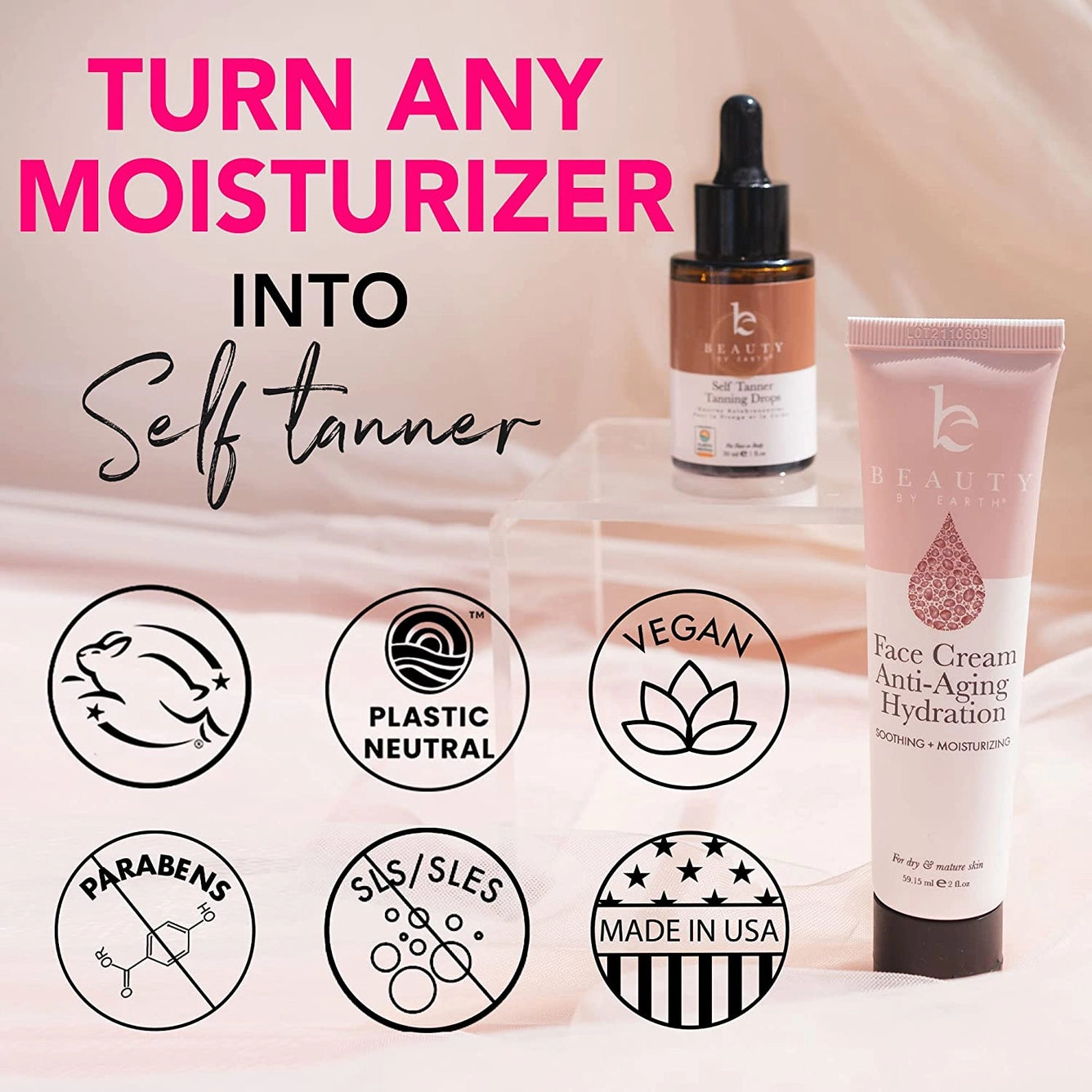 Beauty By Earth Self Tanner Drops