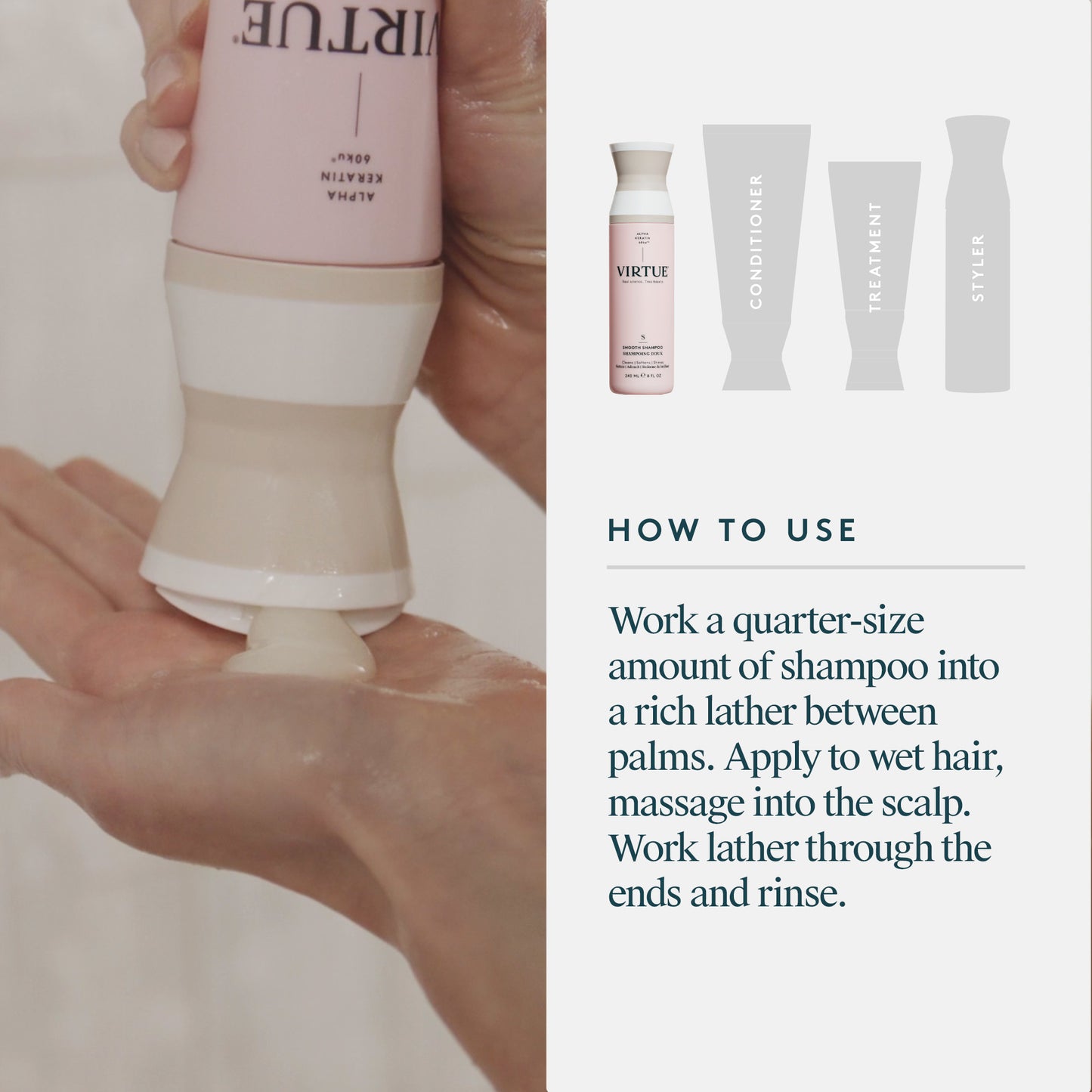 Virtue Smooth Shampoo Shampoo Virtue