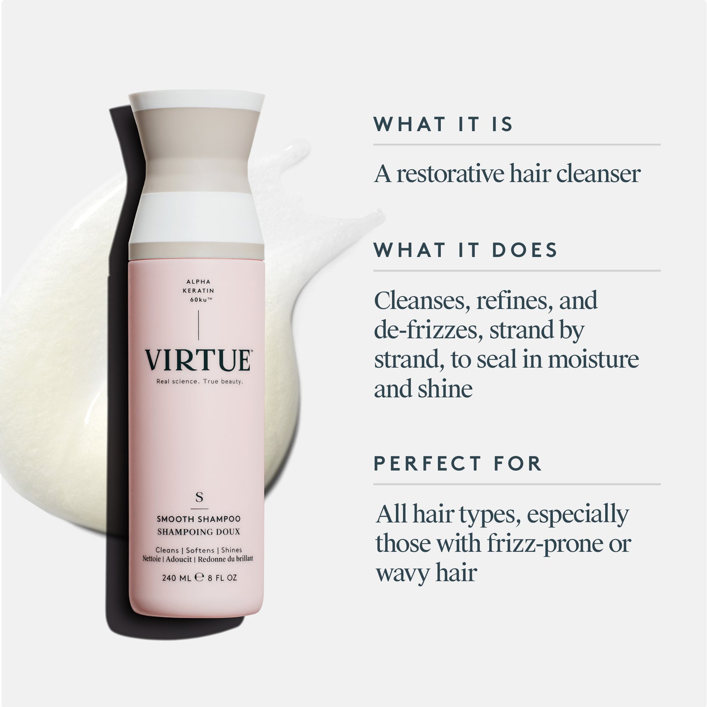 Virtue Smooth Shampoo Shampoo Virtue