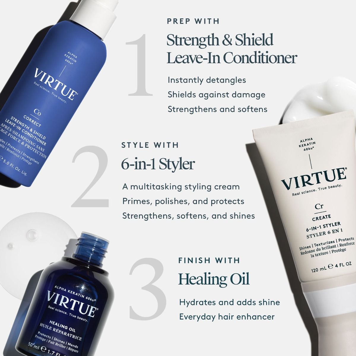 Virtue Strength & Shield Leave In Conditioner