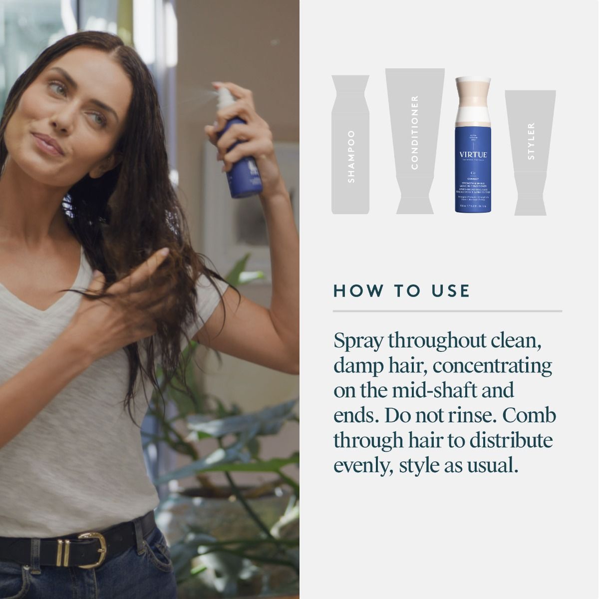 Virtue Strength & Shield Leave In Conditioner