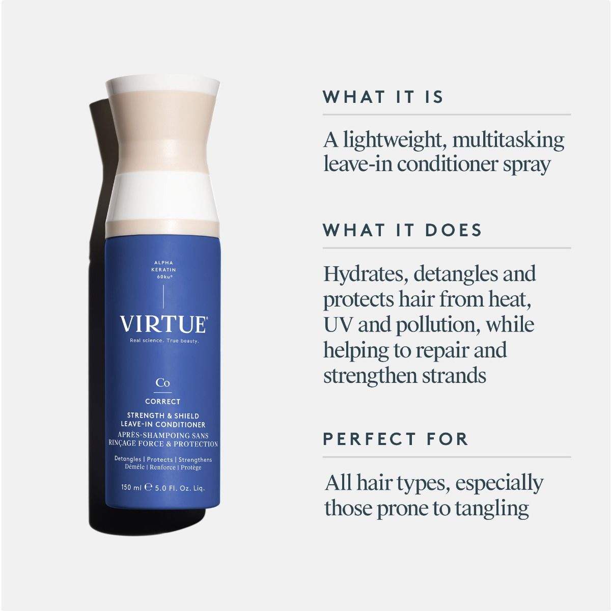 Virtue Strength & Shield Leave In Conditioner