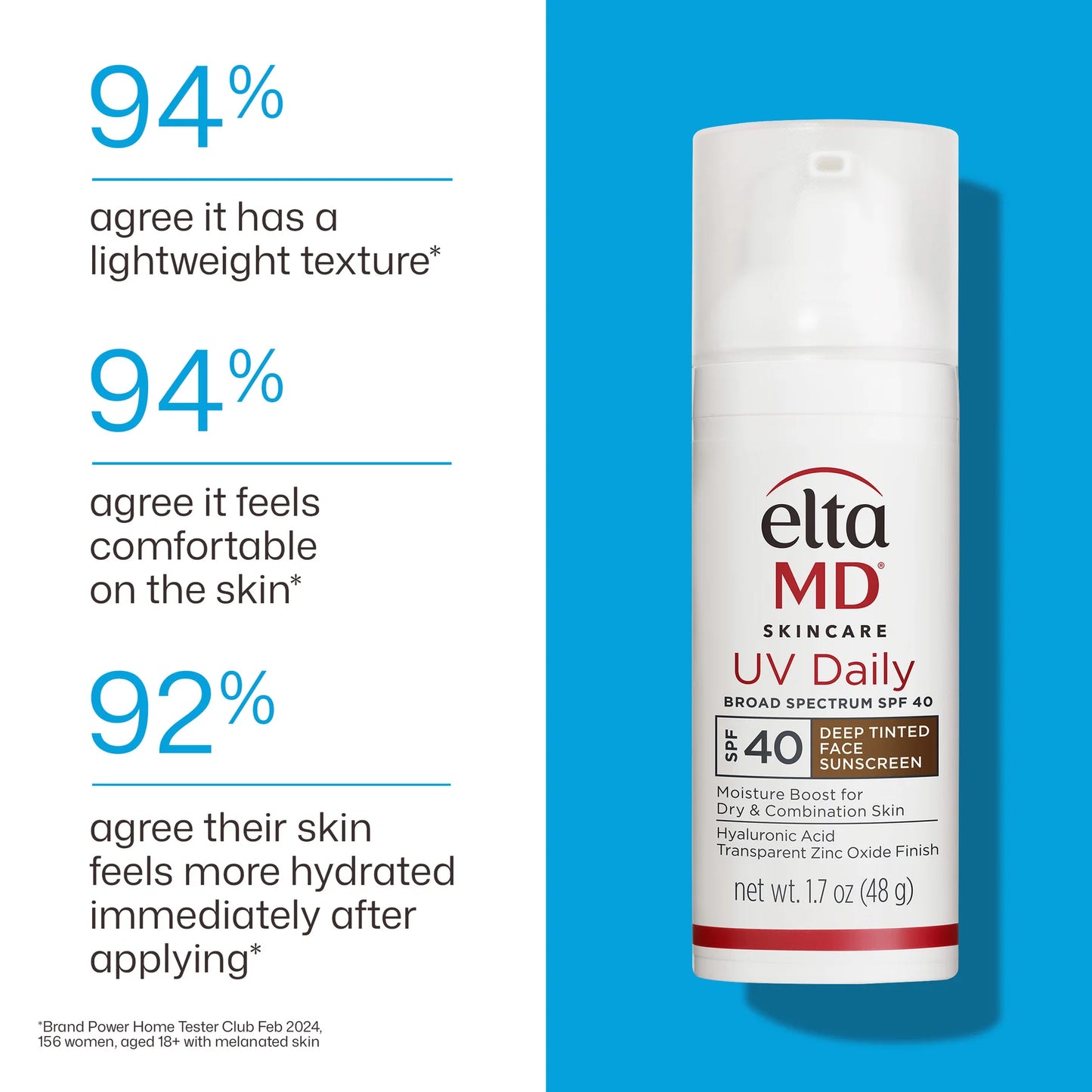 EltaMD UV Daily Deep Tinted Broad-Spectrum SPF 40