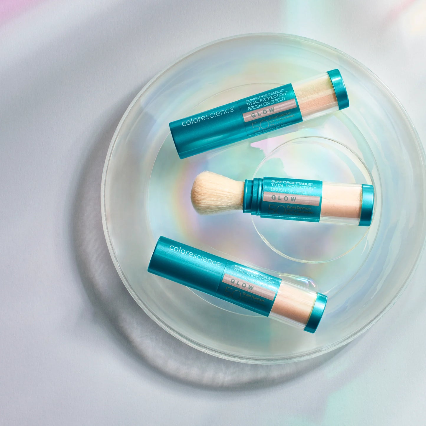 Colorescience Sunforgettable Total Protection Brush-On Shield Glow SPF 50 Brush On Sunscreen Colorescience