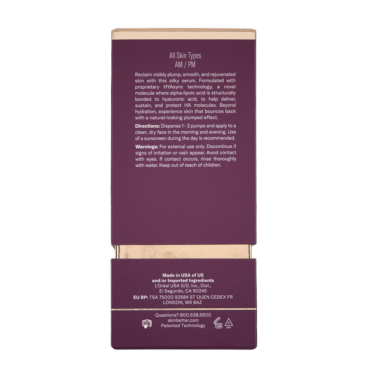 Skinbetter Science AMPRA Volumizing Macro HA Serum