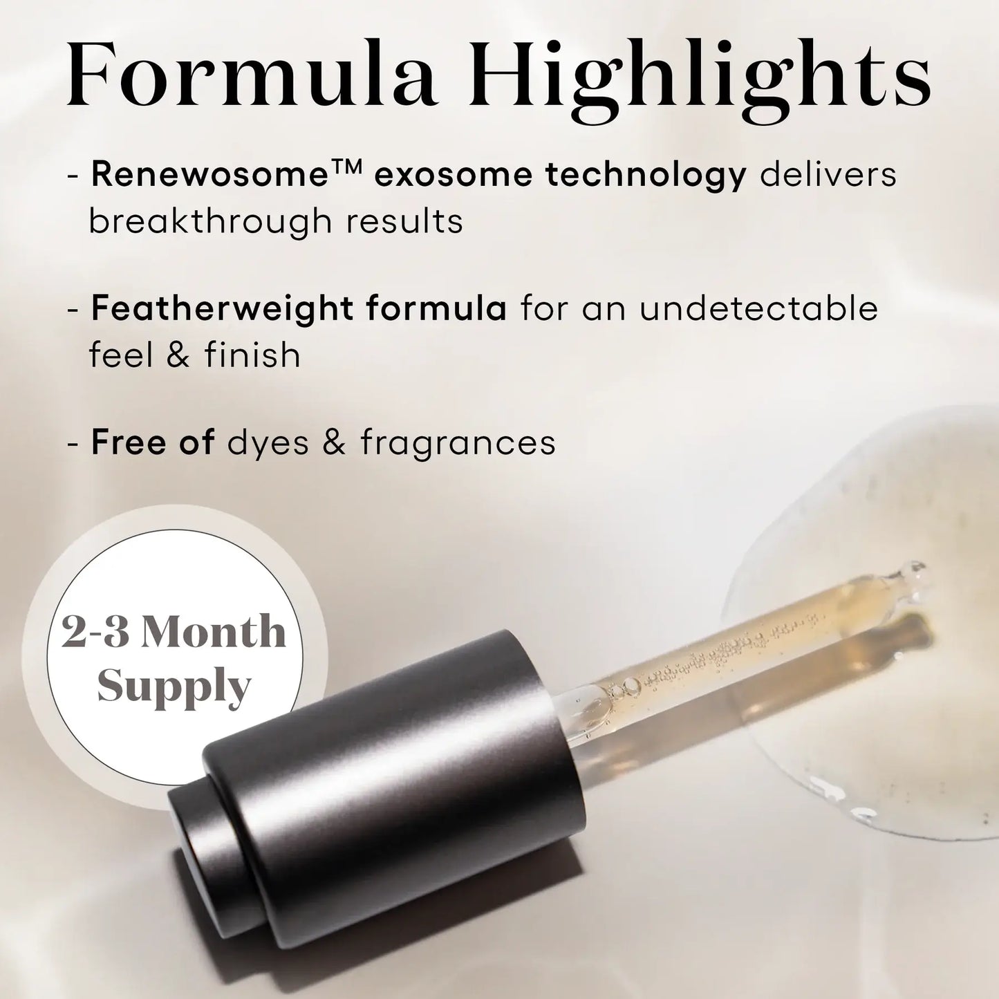 Plated Skin Science HAIR Serum