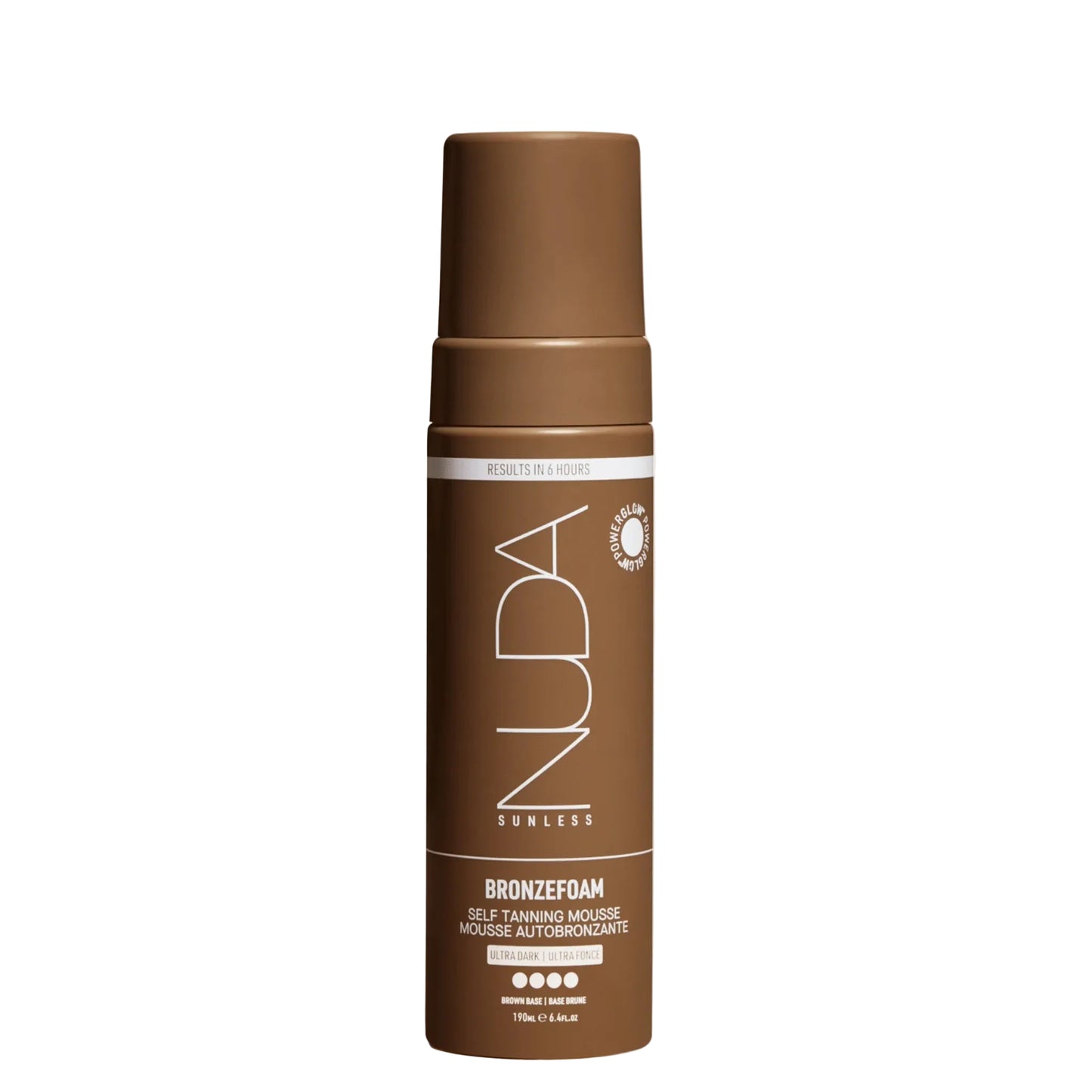 Nuda Bronzefoam ultradark tanning mousse