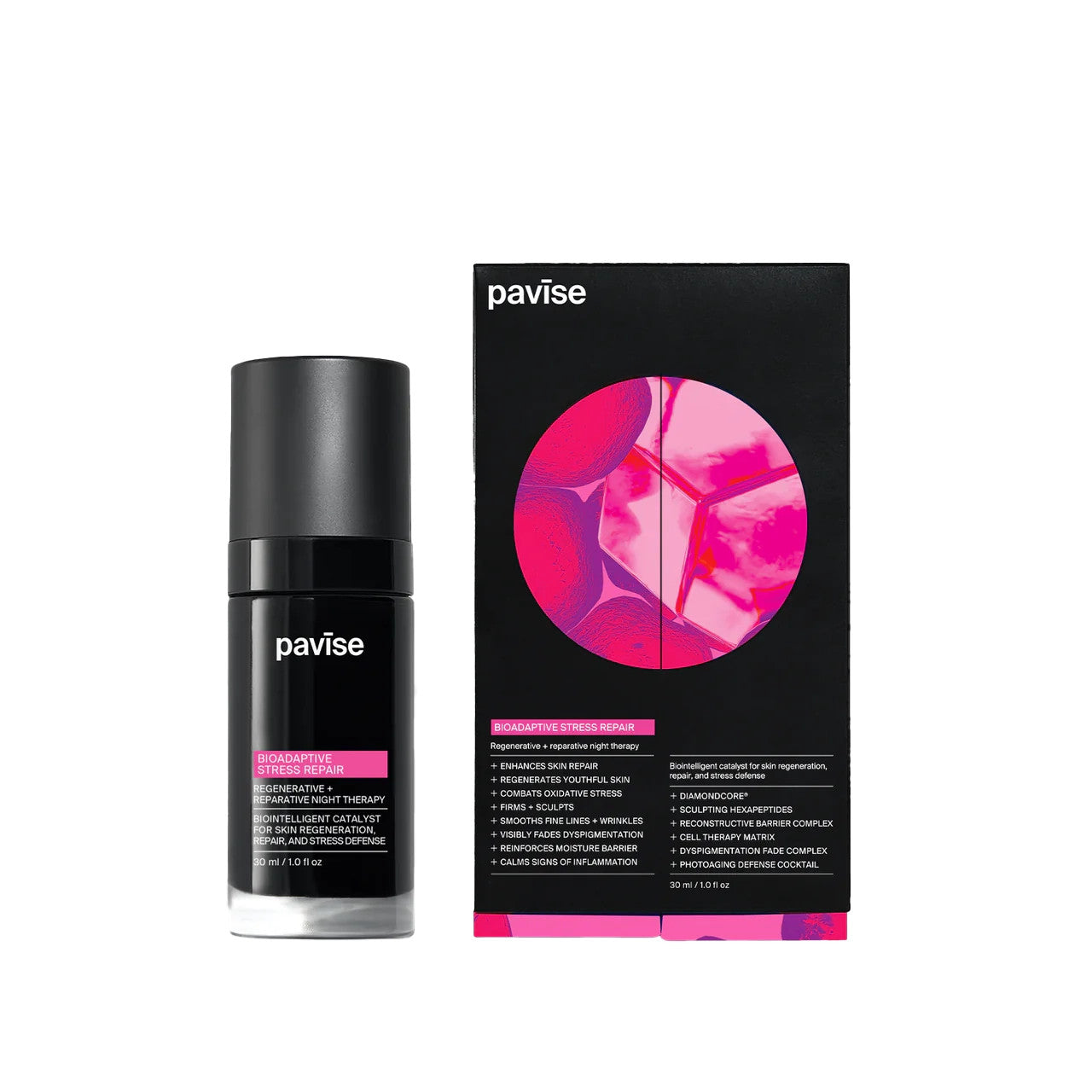 Pavise Bioadaptive Stress Repair Serums & Treatments Pavise