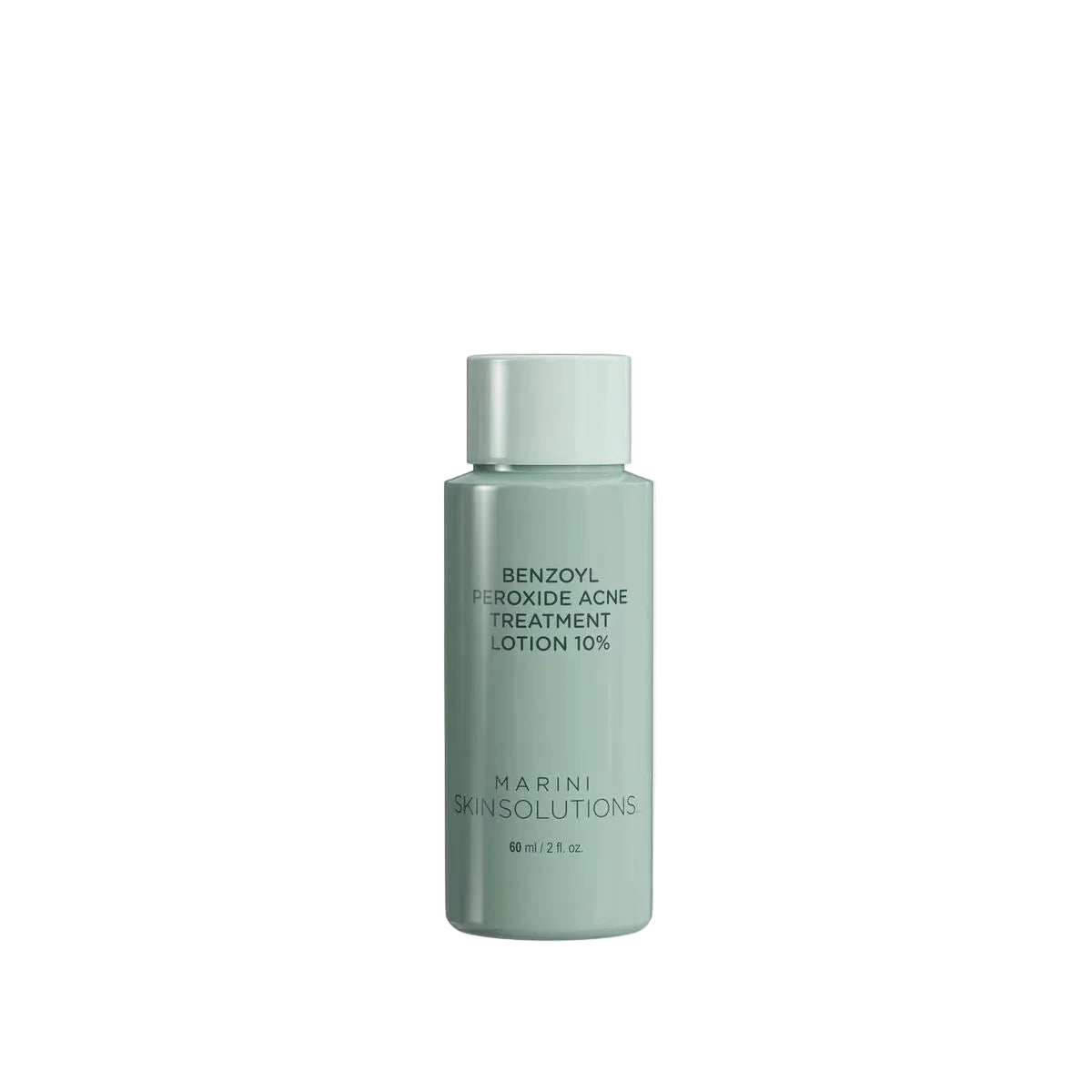 Marini Skin Solutions Benzoyl Peroxide Acne Treatment Lotion 10% on white background