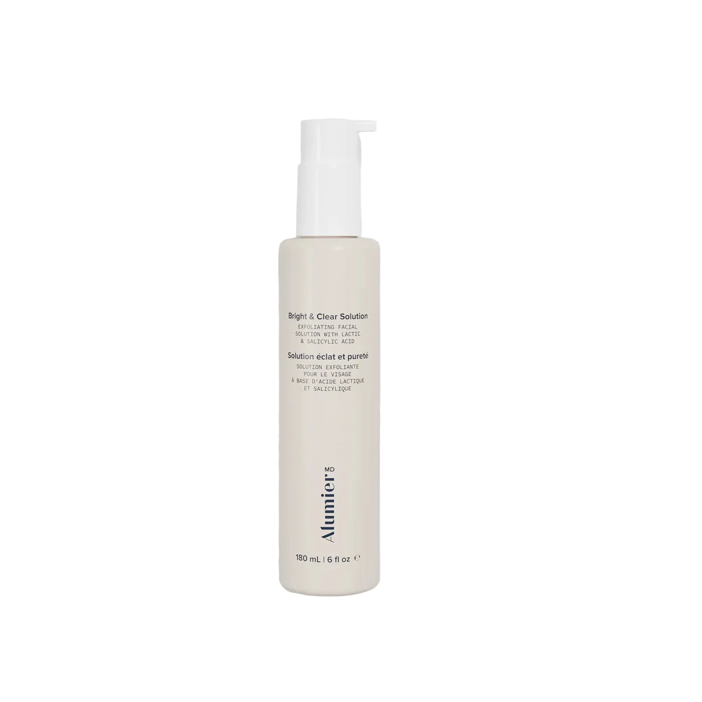 AlumierMD Bright & Clear Solution on wite background