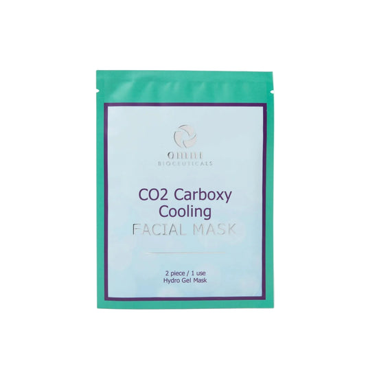 CO2 Caroxy Cooling Facial Mask packaging on a white background