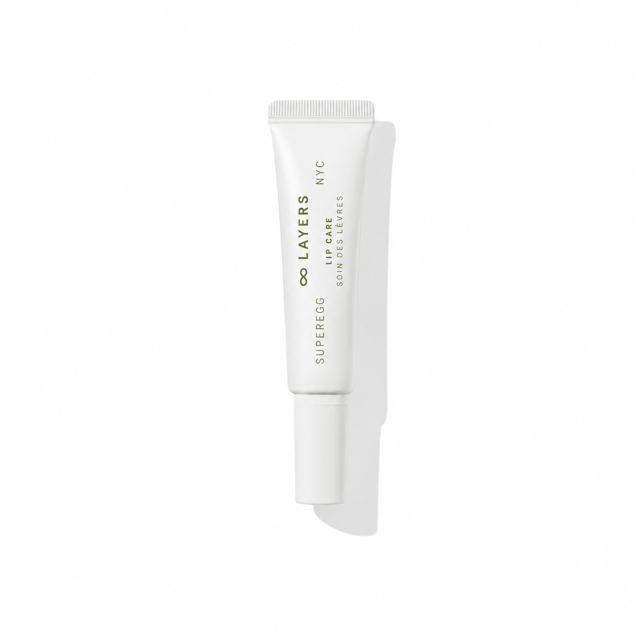 Superegg ∞(Infinite) Layers Lip Care on white background