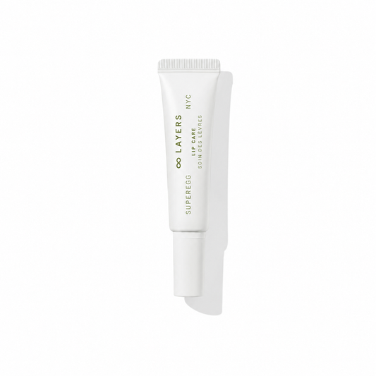 Superegg ∞(Infinite) Layers Lip Care on white background