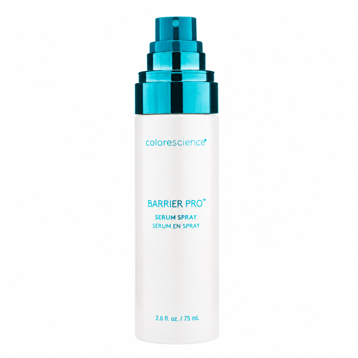 Colorescience Barrier Pro Serum Spray on white background