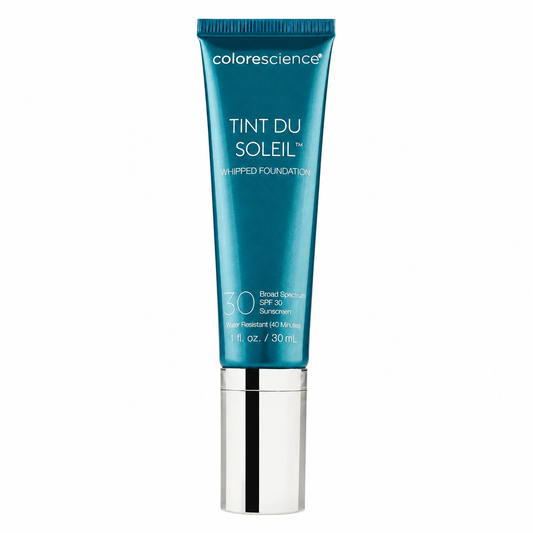 Colorescience Sunforgettable Tint du Soleil Whipped Mineral Foundation SPF 30 on white background - LIGHT