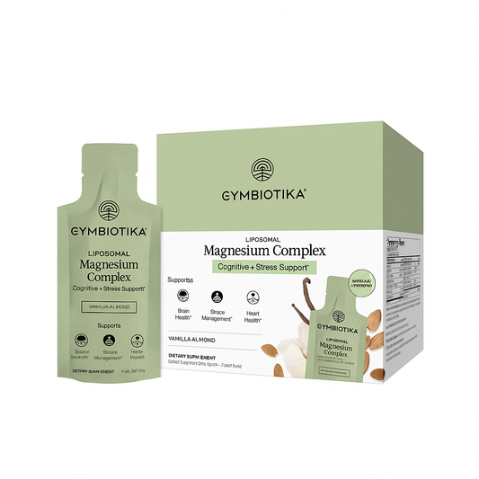 Gymbiotika Liposomal Magnesium Complex packaging on a white background