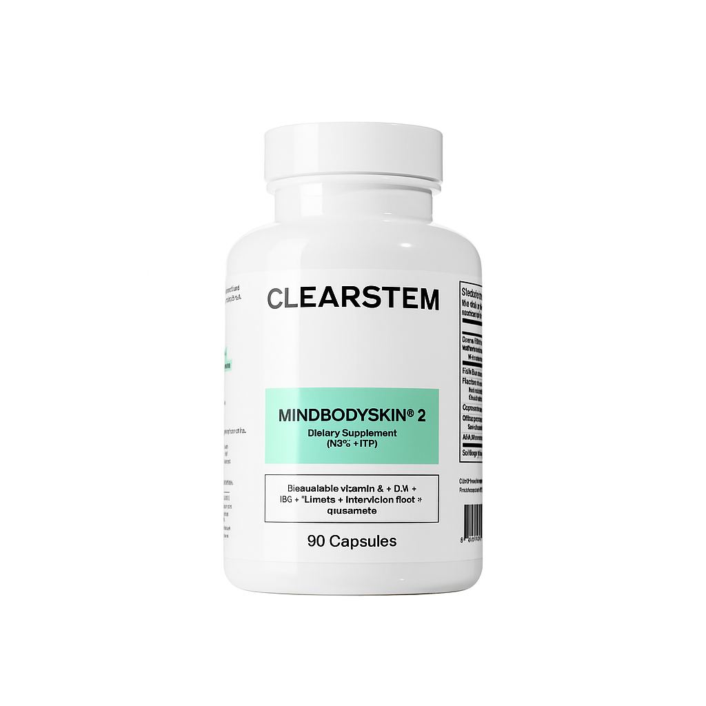 CLEARSTEM Skincare MINDBODYSKIN 2 Supplement (No 5-HTP)