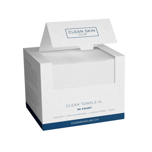 Clean Skin Club Clean Towels XL Face Towels & Wipes Clean Skin Club